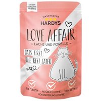 Hardys Love Affair Nassfutter Katze Lachs & Forelle 12x100 g