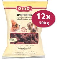 DIBO Frostfutter Rinderherz 12x500 g