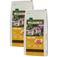 REAL NATURE WILDERNESS Maxi Junior Pure Duck 2x12 kg
