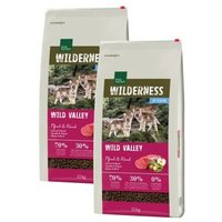 REAL NATURE WILDERNESS Junior Wild Valley Pferd & Rind 2x12 kg