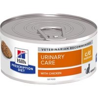 Hill's Prescription Diet Urinary Care c/d Multicare mit Huhn 48x156 g