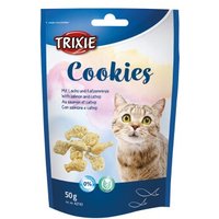 Trixie Cookies mit Lachs u. Catnip 6x50g