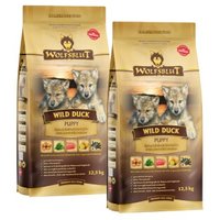 WOLFSBLUT Puppy Wild Duck Entenfleisch mit Kartoffel 2x12