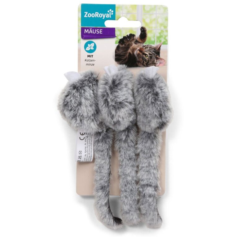 Tolles Spielzeug für Ihre Stubentiger. Die enthaltene Katzenminze sorgt für ein langanhaltendes Spielvergnügen - im dreier Set!