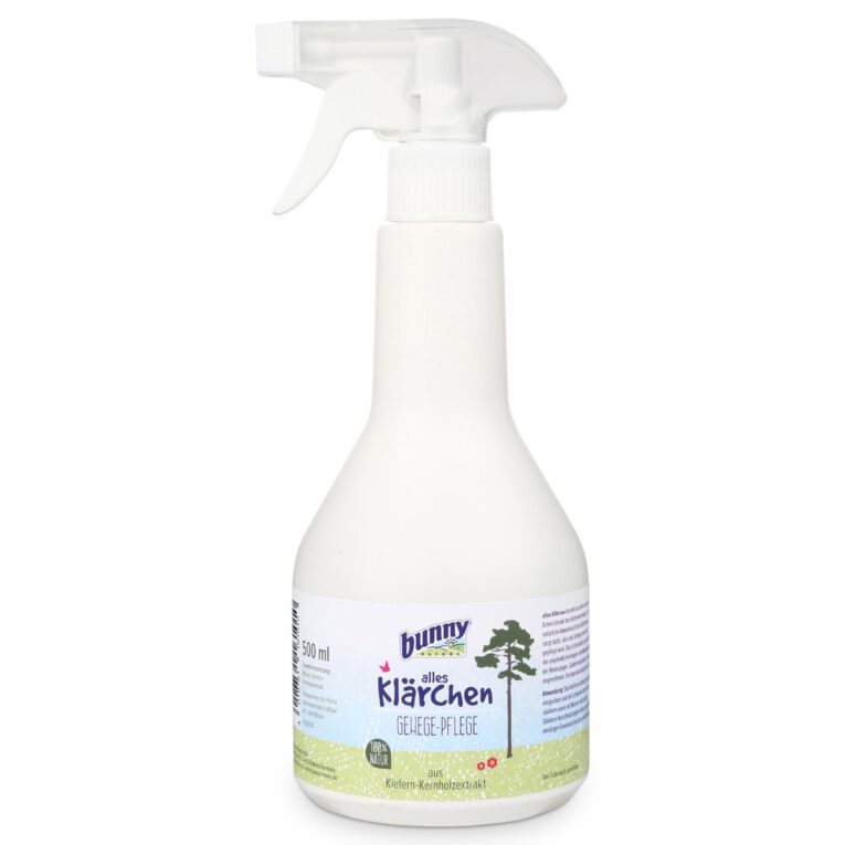 Das Bunny alles Klärchen eignet sich perfekt zur Pflege des Kleintier-Geheges. Hergestellt wird das Produkt aus Kiefern-Kernholzextrakt. 100% Natur - keine chemischen Zusätze!