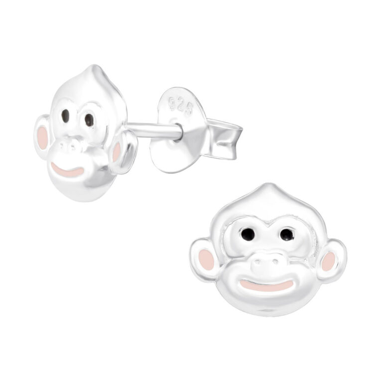 Affe Kinder Ohrringe 925 Silber IN UNSEREM Hundeshop günstig kaufen
