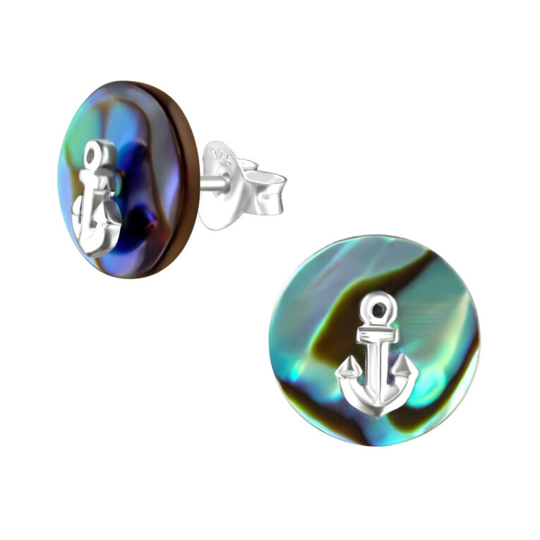 Anker Kinder-Ohrringe aus 925 Silber IN UNSEREM Hundeshop günstig kaufen