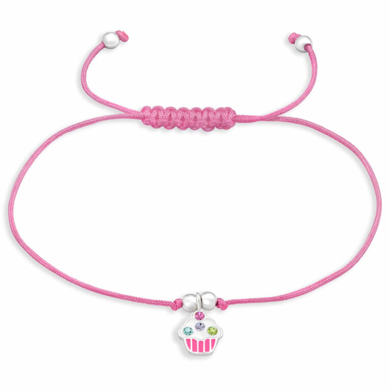 Armband mit Cupcake Kuchen Anh?nger aus 925 Silber IN UNSEREM Hundeshop günstig kaufen