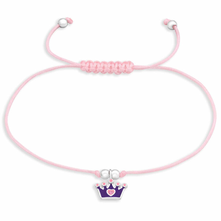Armband mit Kronen Anh?nger aus 925 Silber IN UNSEREM Hundeshop günstig kaufen