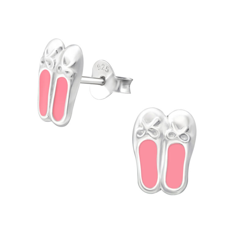 Ballerina-Schuhe Kinder Ohrringe 925 Silber IN UNSEREM Hundeshop günstig kaufen