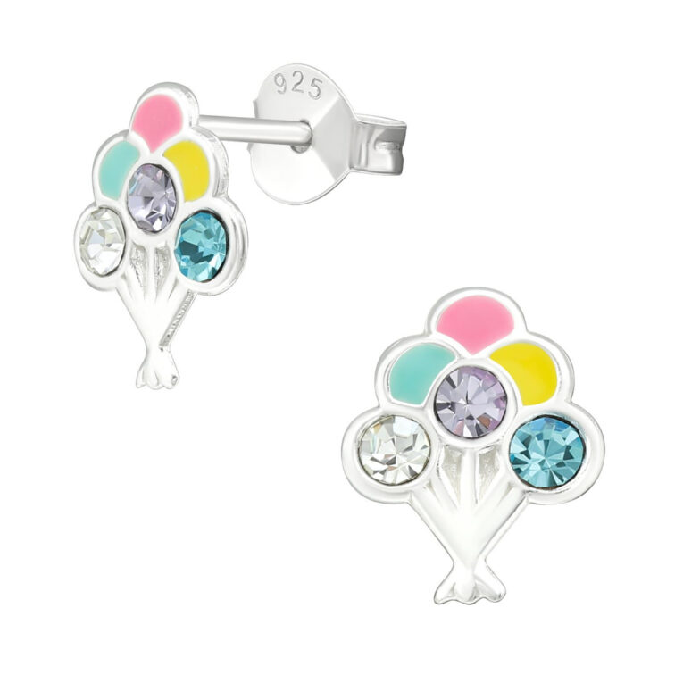 Ballon Kinder Ohrringe 925 Silber IN UNSEREM Hundeshop günstig kaufen