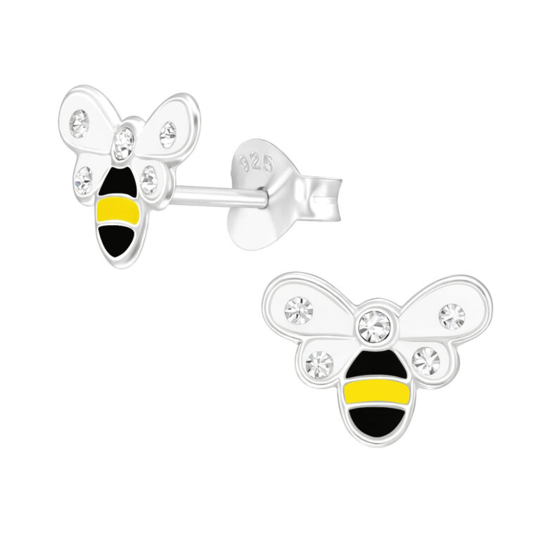 Biene Kinder Ohrringe 925 Silber IN UNSEREM Hundeshop günstig kaufen