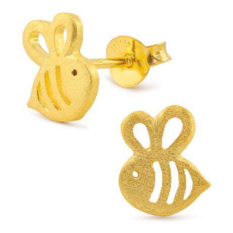 Bienen Ohrringe aus 925 Silber