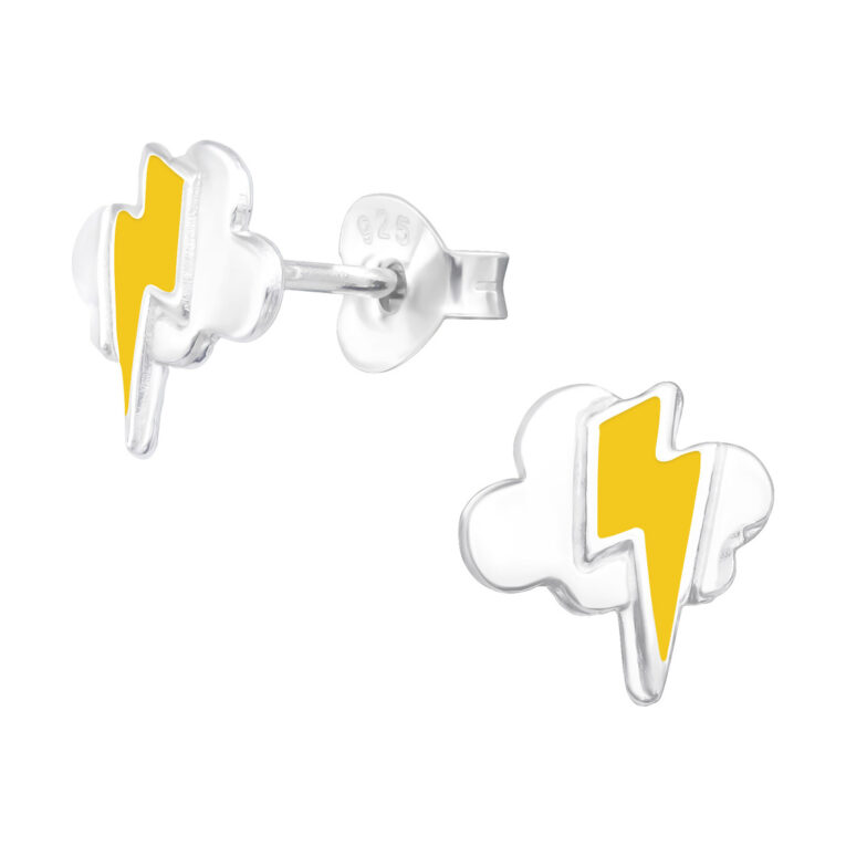 Blitz Kinder Ohrringe 925 Silber IN UNSEREM Hundeshop günstig kaufen