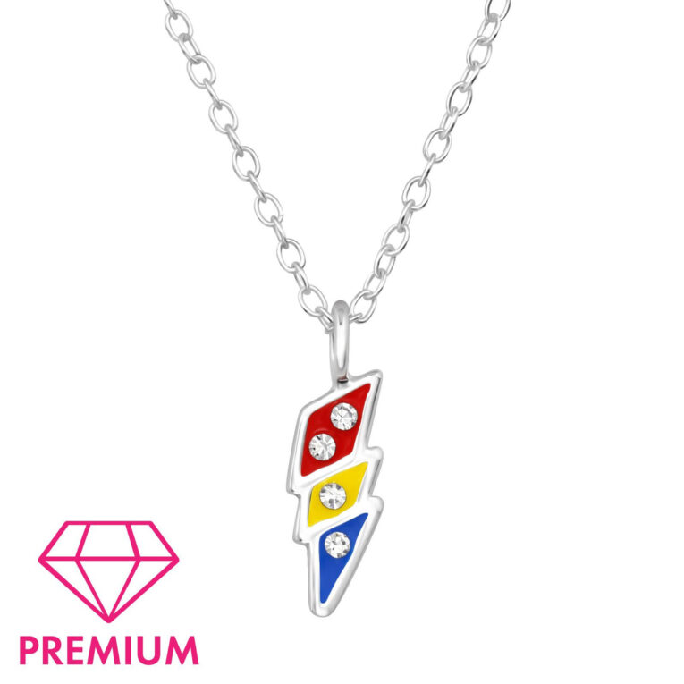 Blitz Kinder Premium Halskette 925 Silber IN UNSEREM Hundeshop günstig kaufen