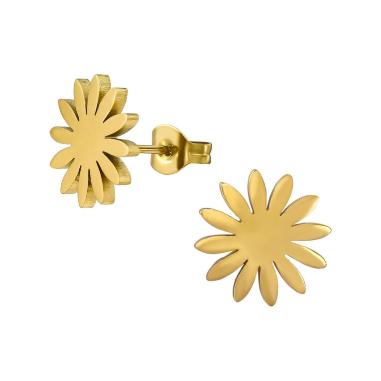 Blume Kinder Ohrringe Chirurgenstahl IN UNSEREM Hundeshop günstig kaufen