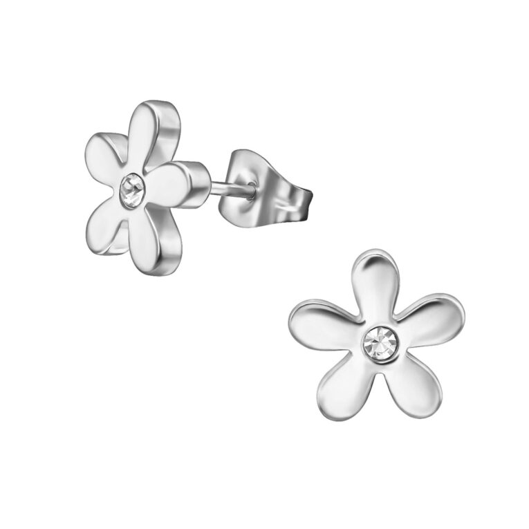 Blume Kinder Ohrringe Chirurgenstahl IN UNSEREM Hundeshop günstig kaufen