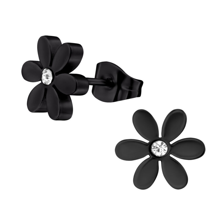 Blume Kinder Ohrringe Chirurgenstahl IN UNSEREM Hundeshop günstig kaufen