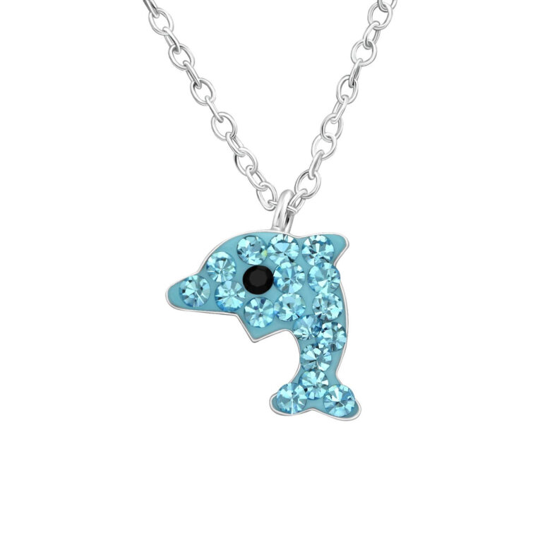 Delfin Kinder Halskette 925 Silber IN UNSEREM Hundeshop günstig kaufen