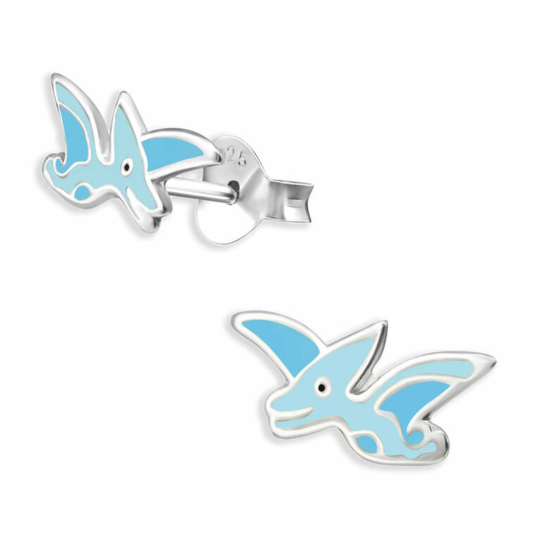 Dino Ohrringe aus 925 Silber IN UNSEREM Hundeshop günstig kaufen