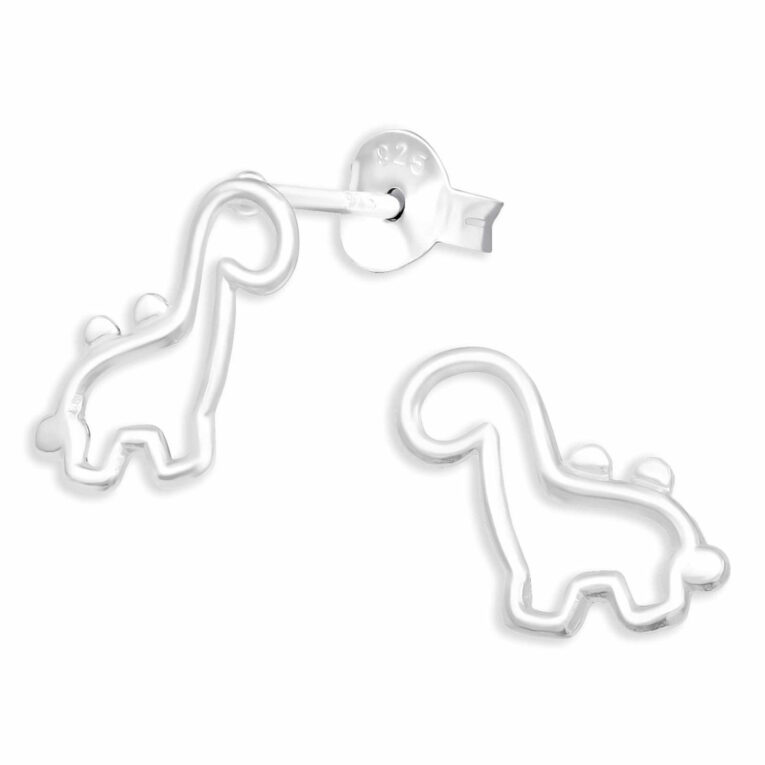 Dino Ohrringe aus 925 Silber IN UNSEREM Hundeshop günstig kaufen