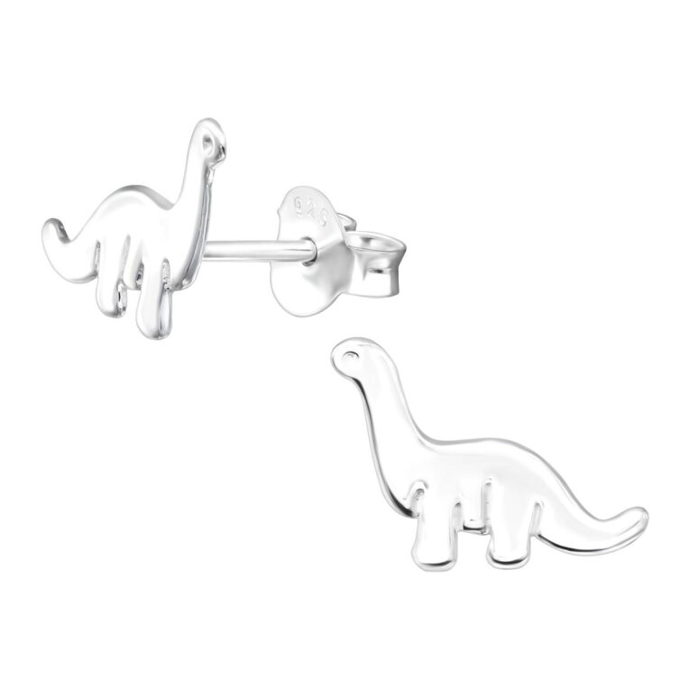 Dinosaurier Kinder Ohrringe 925 Silber IN UNSEREM Hundeshop günstig kaufen