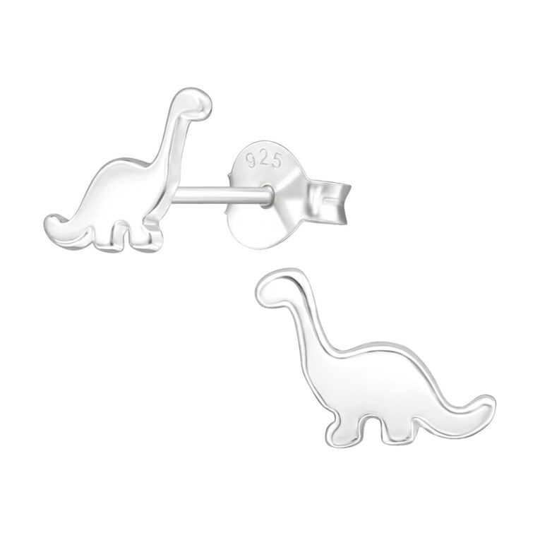 Dinosaurier Kinder Ohrringe 925 Silber IN UNSEREM Hundeshop günstig kaufen