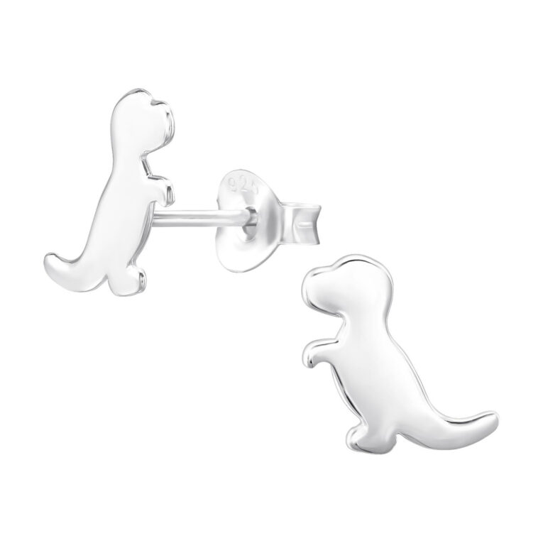 Dinosaurier Kinder Ohrringe 925 Silber IN UNSEREM Hundeshop günstig kaufen