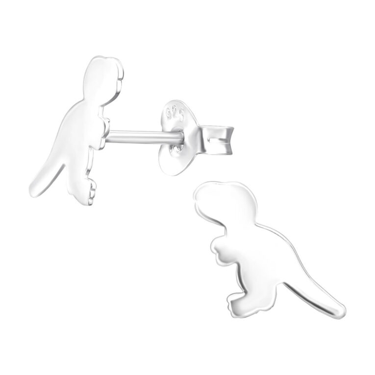 Dinosaurier Kinder Ohrringe 925 Silber IN UNSEREM Hundeshop günstig kaufen