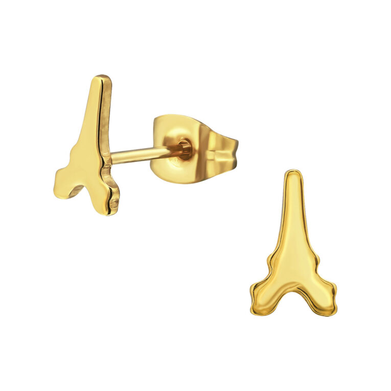 Eiffelturm Kinder Ohrringe Chirurgenstahl IN UNSEREM Hundeshop günstig kaufen