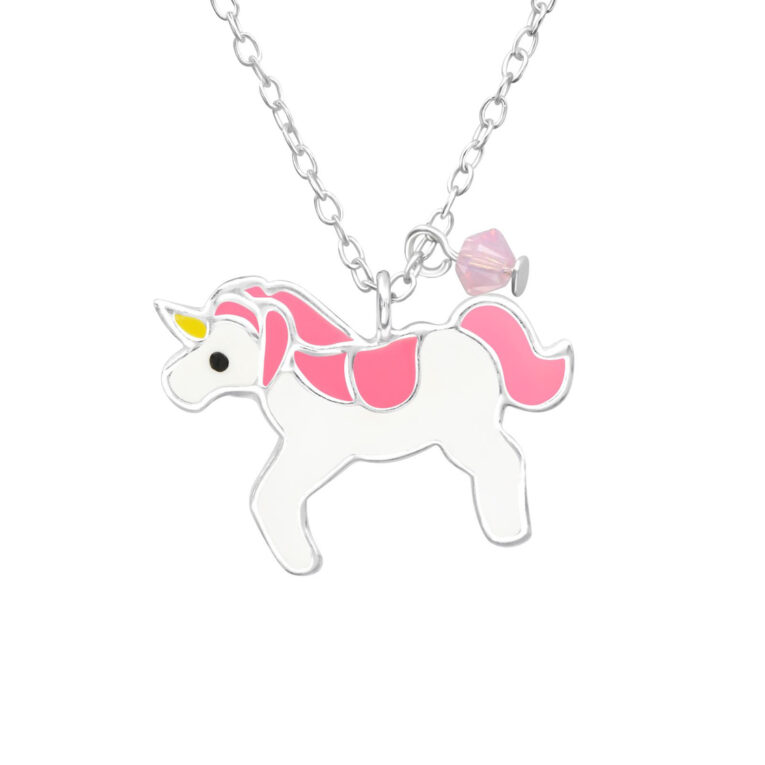 Einhorn Kinder Halskette 925 Silber IN UNSEREM Hundeshop günstig kaufen