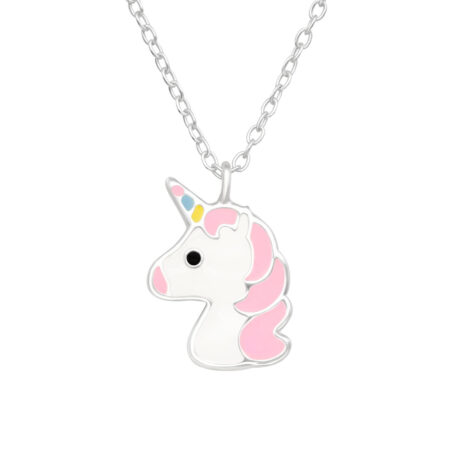 Einhorn Kinder Halskette 925 Silber