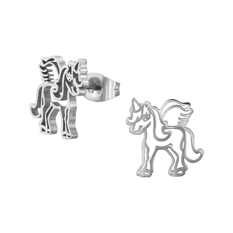 Einhorn Kinder Ohrringe Chirurgenstahl IN UNSEREM Hundeshop günstig kaufen