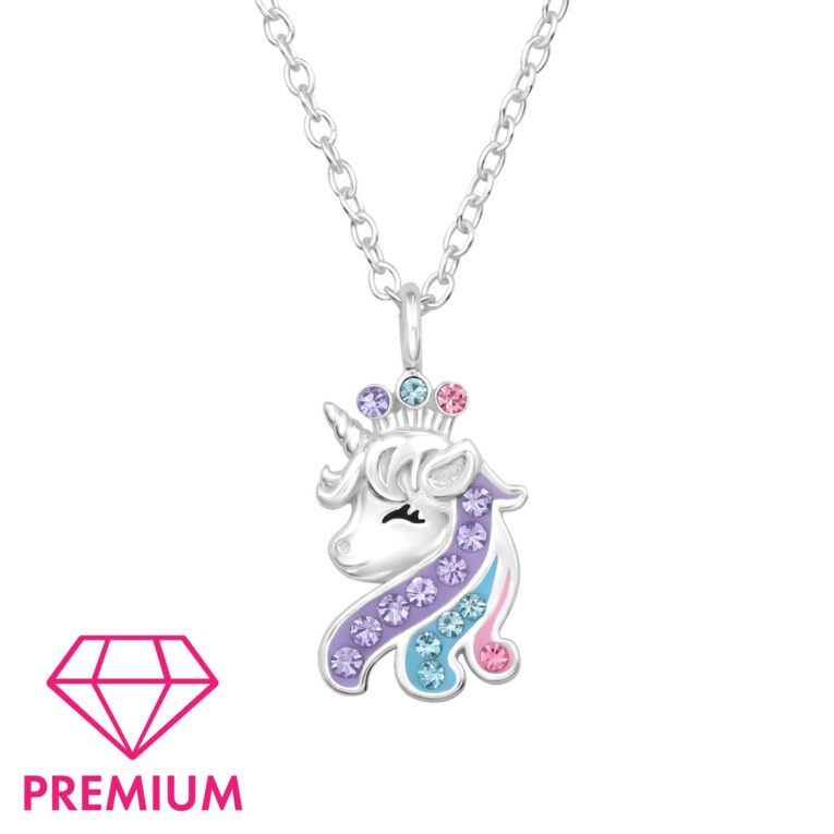 Einhorn Kinder Premium Halskette 925 Silber IN UNSEREM Hundeshop günstig kaufen