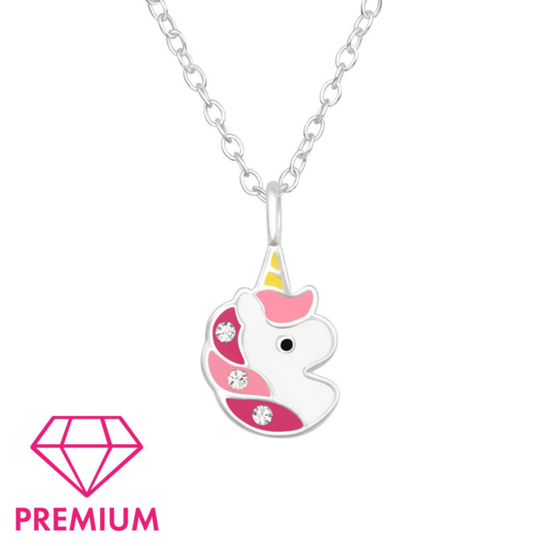 Einhorn Kinder Premium Halskette 925 Silber IN UNSEREM Hundeshop günstig kaufen