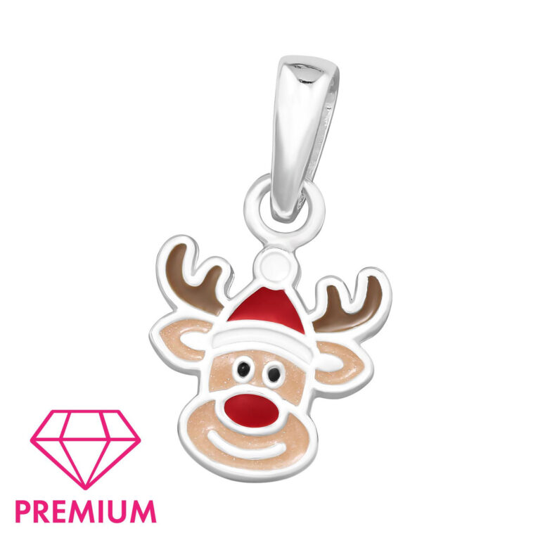 Elch Kinder Premium Kettenanh?nger 925 Silber IN UNSEREM Hundeshop günstig kaufen