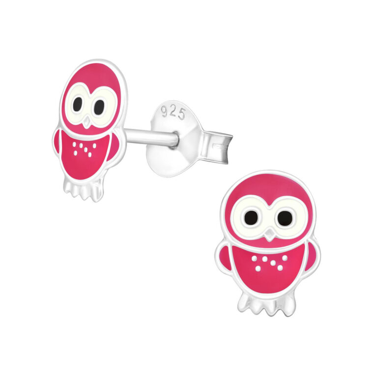 Eule Kinder Ohrringe 925 Silber IN UNSEREM Hundeshop günstig kaufen