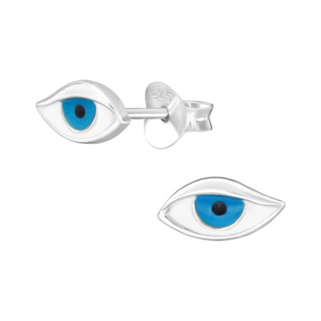 Evil Eye Kinder Ohrringe 925 Silber