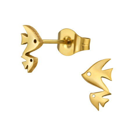 Fisch Kinder Ohrringe Chirurgenstahl