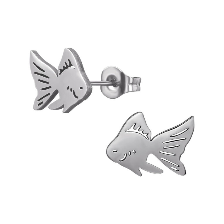 Fisch Kinder Ohrringe Chirurgenstahl IN UNSEREM Hundeshop günstig kaufen