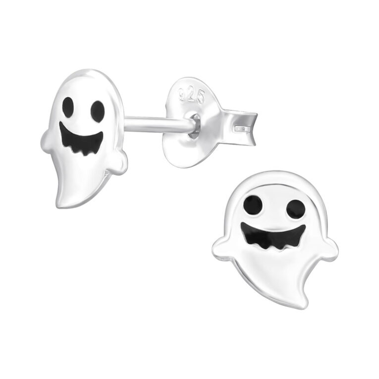 Geist Kinder Ohrringe 925 Silber IN UNSEREM Hundeshop günstig kaufen