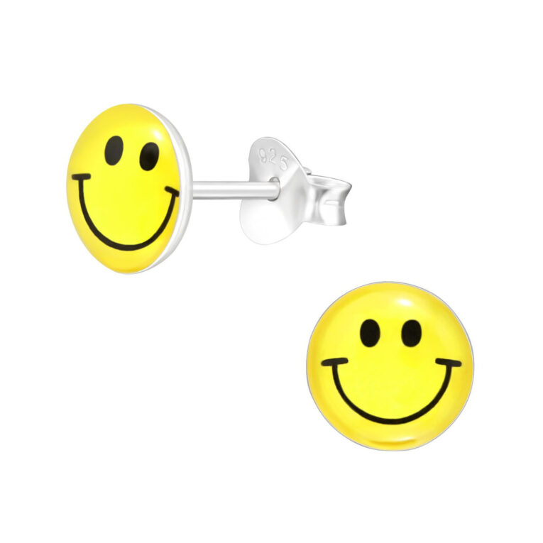 Gesicht Kinder Ohrringe 925 Silber IN UNSEREM Hundeshop günstig kaufen