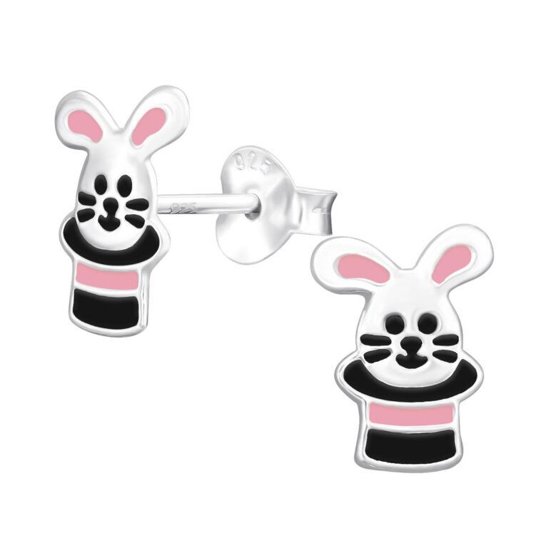 Hase Kinder Ohrringe 925 Silber IN UNSEREM Hundeshop günstig kaufen