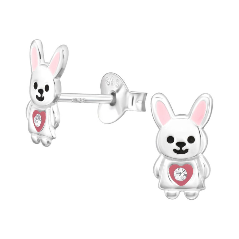Hase Kinder Ohrringe 925 Silber IN UNSEREM Hundeshop günstig kaufen