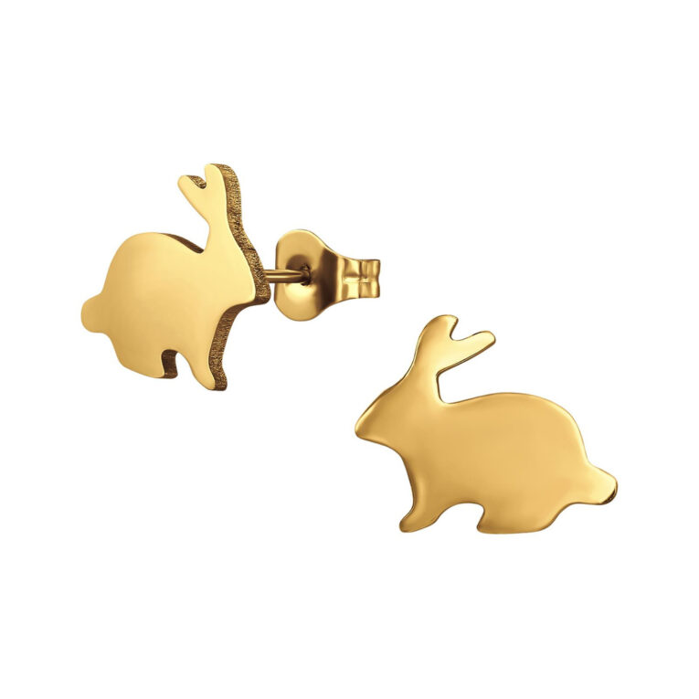 Hase Kinder Ohrringe Chirurgenstahl IN UNSEREM Hundeshop günstig kaufen