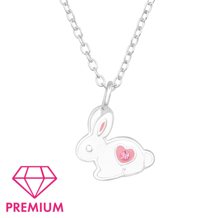 Hase Kinder Premium Halskette 925 Silber IN UNSEREM Hundeshop günstig kaufen