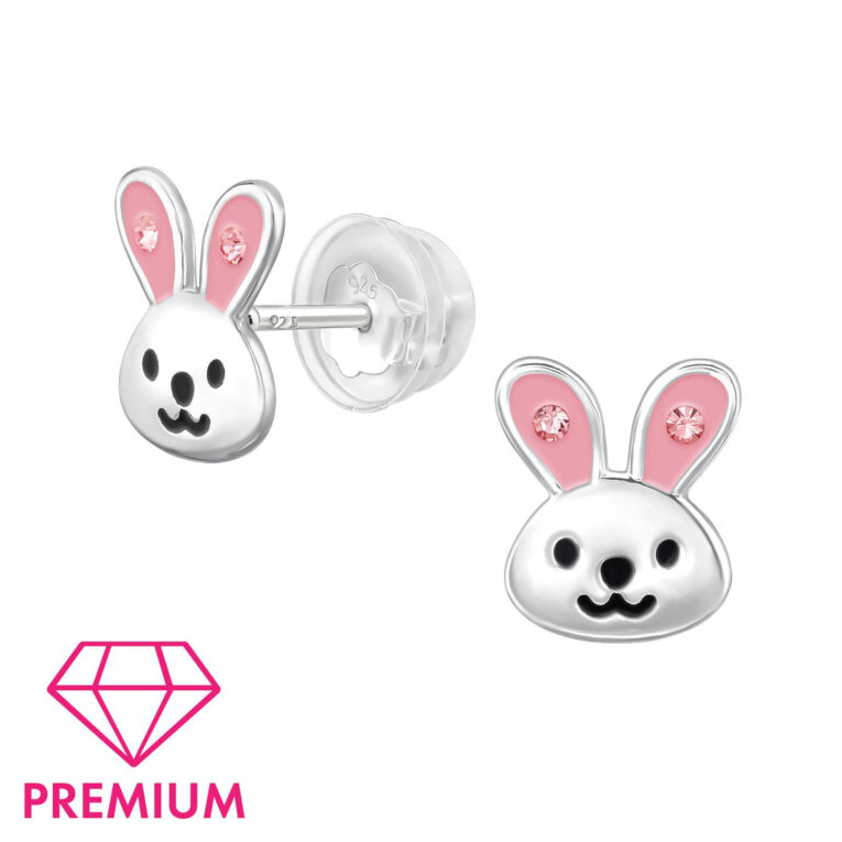 Hase Kinder Premium Ohrringe 925 Silber IN UNSEREM Hundeshop günstig kaufen