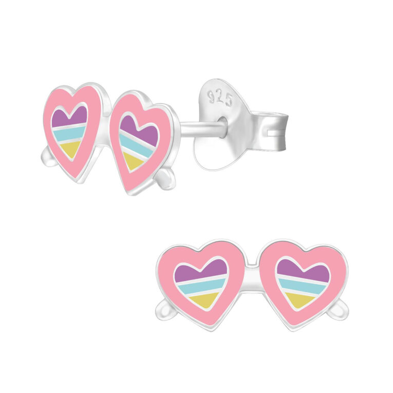 Herz-Sonnenbrillen Kinder Ohrringe 925 Silber IN UNSEREM Hundeshop günstig kaufen