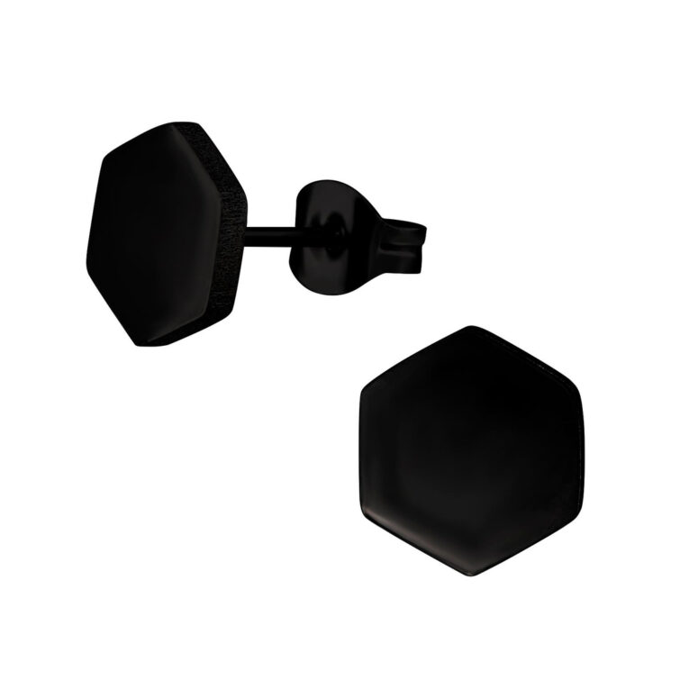 Hexagon Kinder Ohrringe Chirurgenstahl IN UNSEREM Hundeshop günstig kaufen