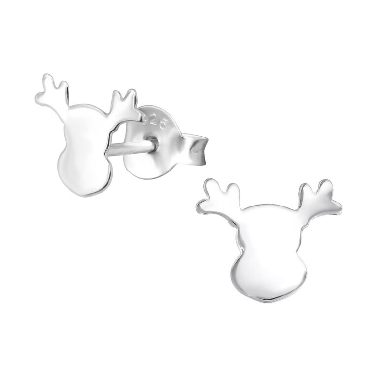 Hirsch Kinder Ohrringe 925 Silber IN UNSEREM Hundeshop günstig kaufen